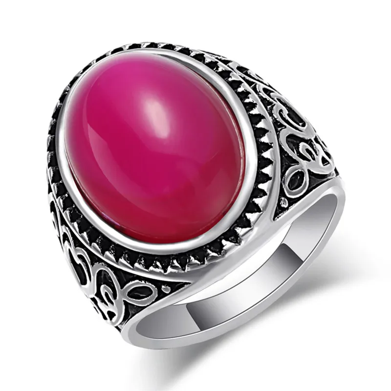 Классические винтажные этнические кольца для женщин текстурированные ювелирные