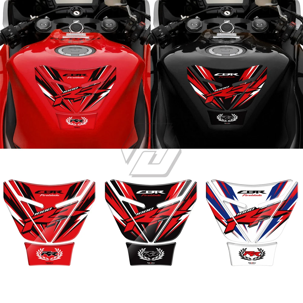 3D мотоциклетный чехол наклейка на бензобак для Honda CBR1000RR Fireblade Tankpad 2008 2016|Наклейки