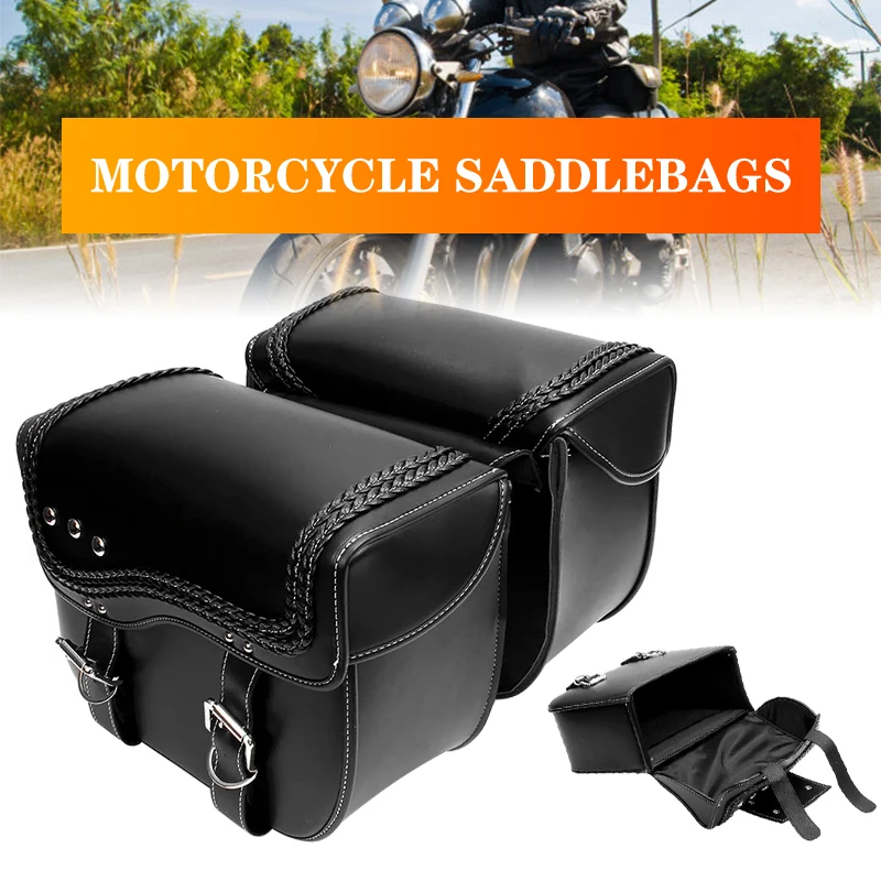 

Мотоциклетная сумка для инструментов из искусственной кожи, сумка для бокового хранения, сумка для багажа, сумка для инструментов, водонепр...