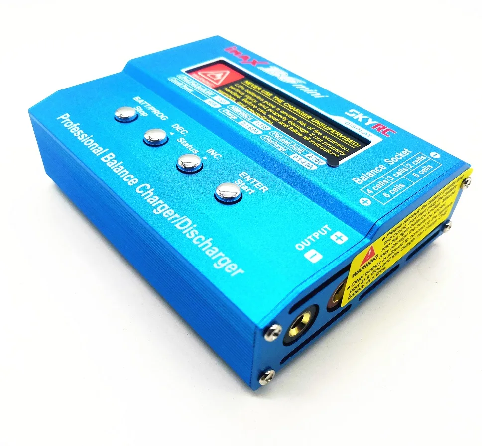 SKYRC iMAX B6 Mini 60w Lipo баланс зарядное устройство Dis + 15V 6A адаптер питания для RC батареи