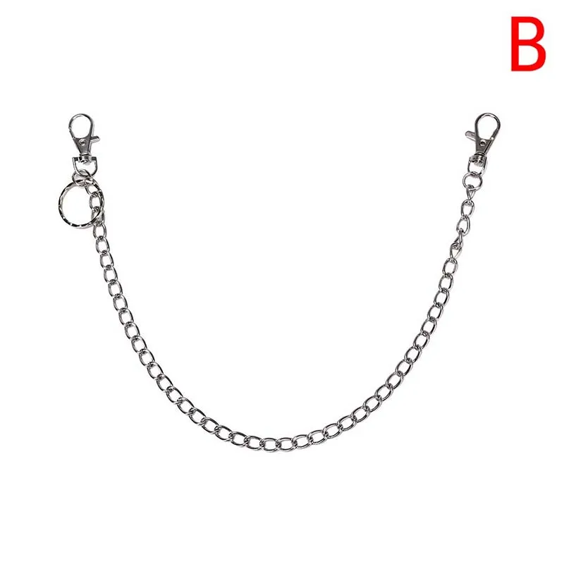 Новый длинный металлический кошелек ремень брелок рок повседневные брюки джинсы