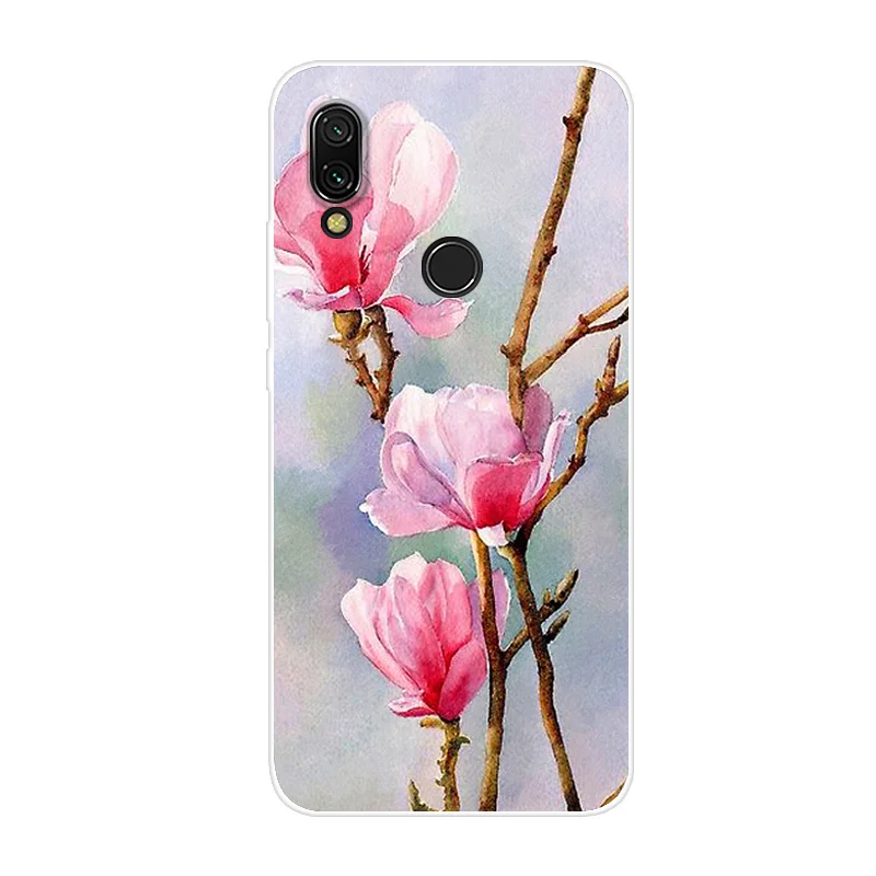40 Чехол Redmi 7 для Xiaomi Redmi 7, мягкий, симпатичный, из ТПУ, задняя крышка Fundas для Xiomi Redmi7, силиконовый чехол для телефона s Hoesje, тонкий Чехол - Цвет: 40
