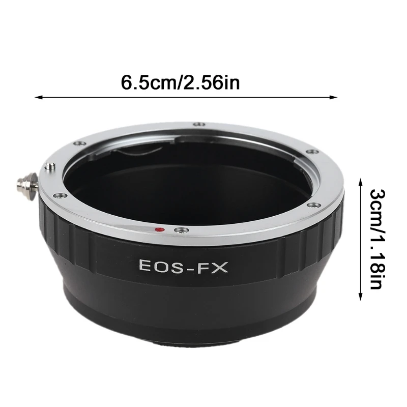 

EOS-FX Lens Mount Adapter for -Canon EOS EF EF-S Lens to -Fujifilm FX Mount X-Series Mirrorless Camera X-T2 X-T20 X30