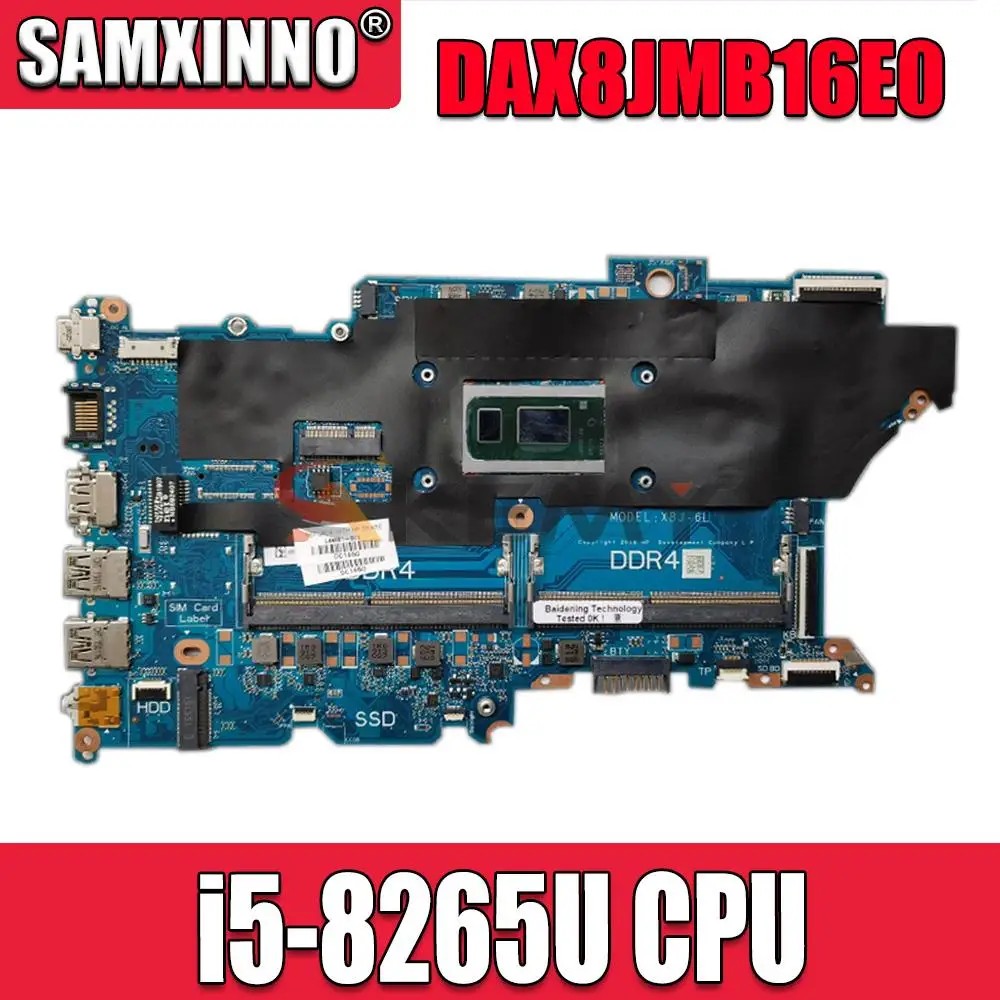 

L44883-601 L44883-501 для HP ProBook 440 G6 450 G6 материнская плата для ноутбука DAX8JMB16E0 с процессором I5-8265U DDR4 100%