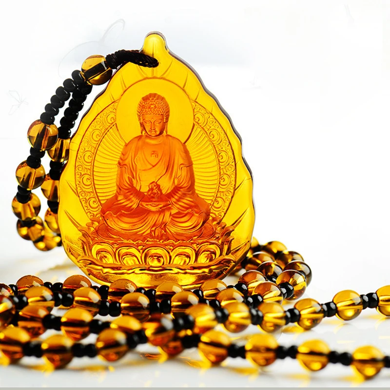 Exorcism кулон Guardian God Amitabha Гуаньинь мужское и женское ожерелье Будды | Украшения