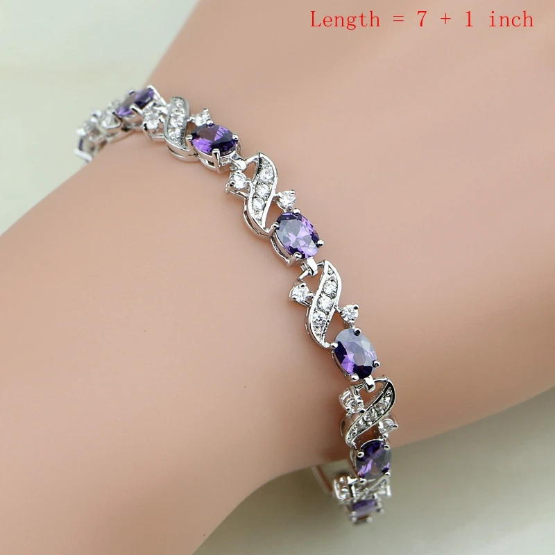 Комплект из колье серёг кольца и браслета серебра 925 пробы|jewelry sets for women|silver jewelry