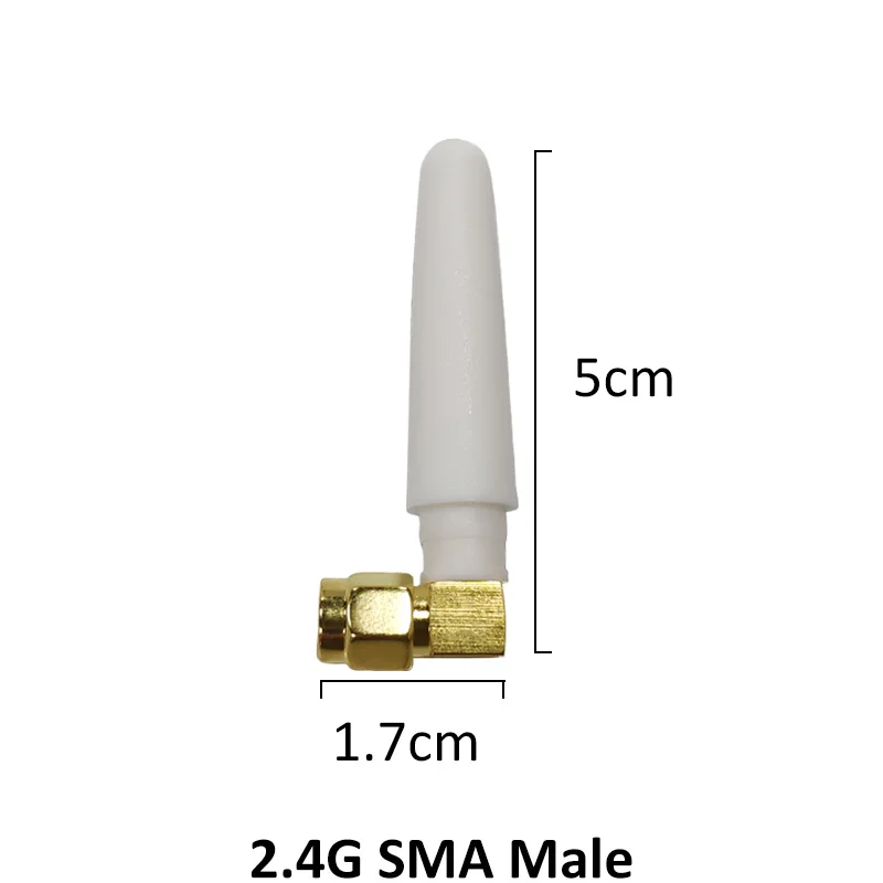 EOTH  2.4g antenna 3dbi sma male wlan wifi 2.4ghz antene IPX ipex 1 SMA female pigtail Extension Cable iot module antena