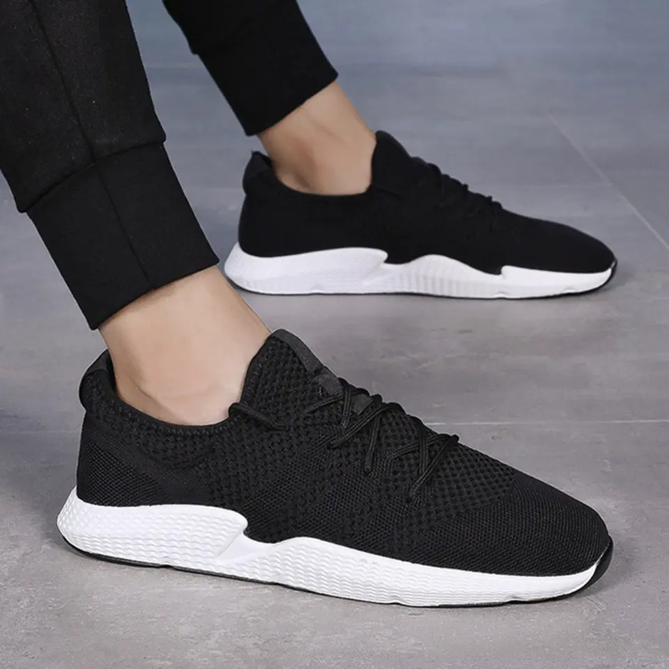 

Mashejackxin Tenis Masculino Sneakers Men Casual Shoes Breathable Comfortable Anti Slip Mesh Mens Sports Shoes