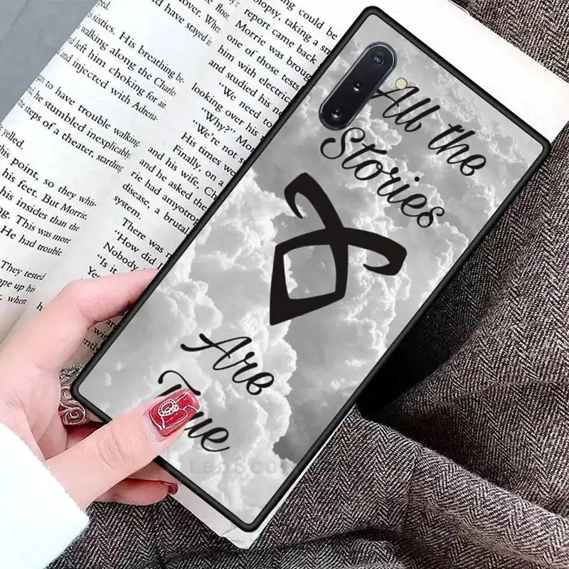 

Coque Shadowhunters Runes Phone Case For Samsung Galaxy S8 S9 S10 Plus S10E Note 3 4 5 6 7 8 9 10 Pro Lite cover