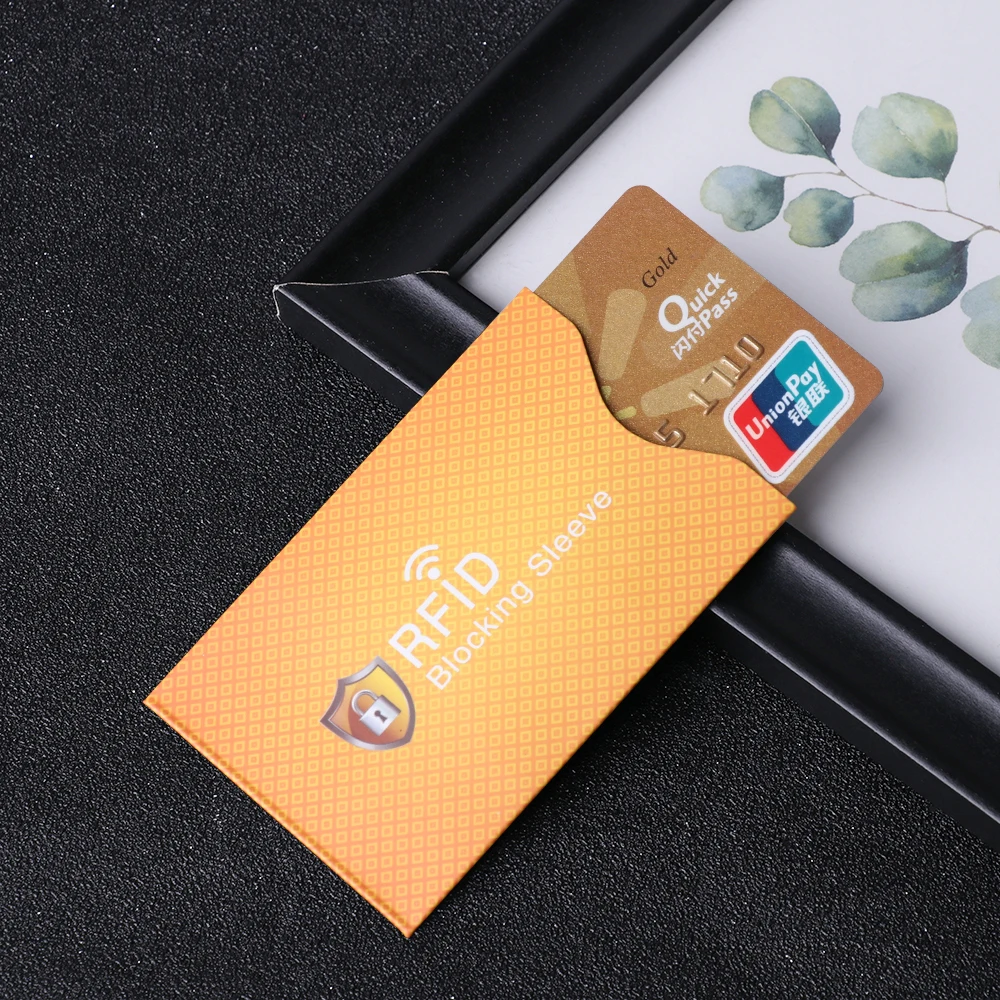 5 шт./компл. популярный унисекс Противоугонный RFID с протекторами для банковских карт блокирующий держатель карты кожаный чехол чехлы Защитный чехол для банковских карт