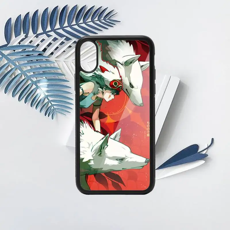 

Mononoke Hime Phone Case TPU For iPhone X XR XS 11 12 mini Pro MAX 6 6S 7 8 Plus SE 2020