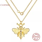 Женское Ожерелье-чокер CANNER INS Wind Type B Insect Bee, серебро 925 пробы, золото 2020, 18 К, ювелирное изделие