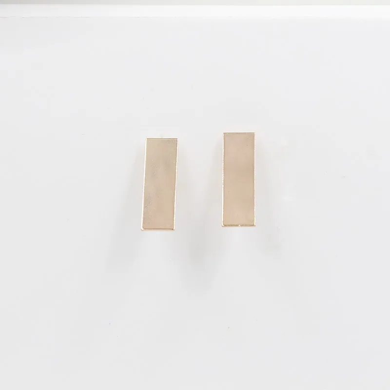 Серьги из розового золота 585 пробы с вырезами для гламурных женских свадебных