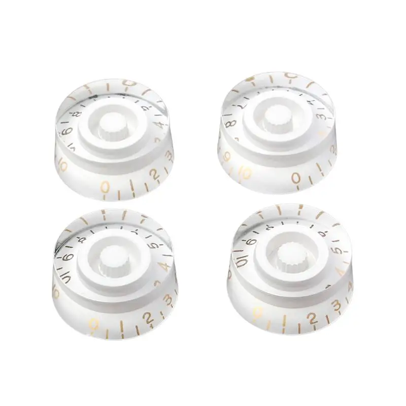 4 шт. Гитарные ручки регулятор скорости громкости поворотные Gibson Epiphone стильные