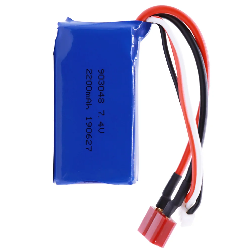 большая емкость 74 v 2200mah 2s lipo батарея