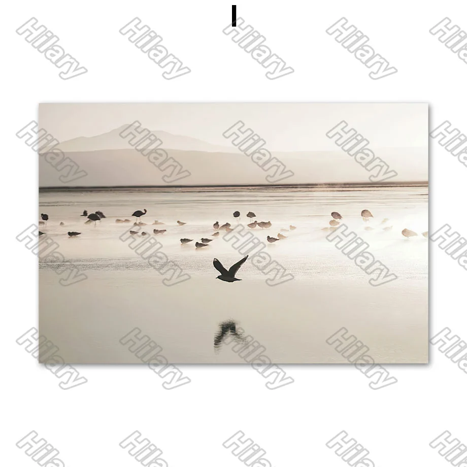 

Poster Solid Color Flower Plant Landscape Canvas Painting Wall Art Home Decoration for Living Room and Bedroom Frameless