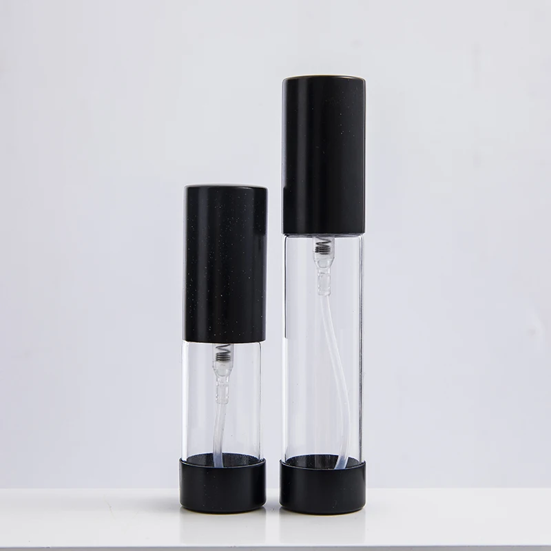 2 шт./лот 5 мл/10 мл прозрачный стеклянный многоразовый портативный флакон для