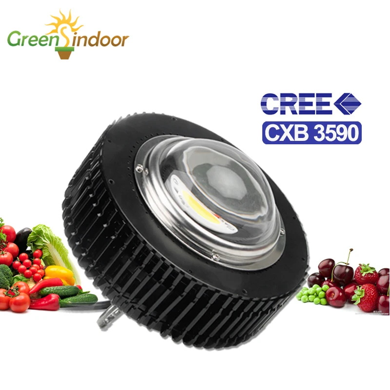 CXB3590 COB светодиодный светильник для выращивания, полный спектр, лампа 100 Вт 3500 К, светильник для выращивания тентов, светильник s для растений CXB2530, фито-лампа для помещений, светодиодный фито-светильник
