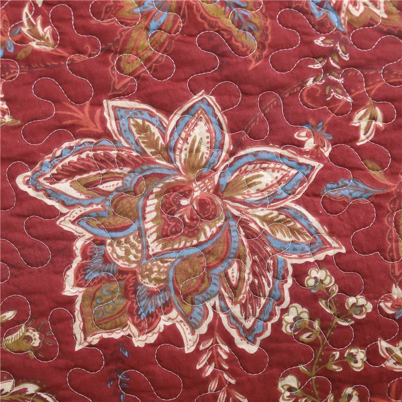 

New Luxury Bed spread bedspread King Queen size Bed cover set Mattress topper Blanket Pillowcase Cotton quilts sets