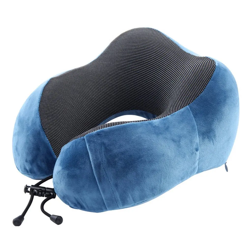 

Curve Slow Rebound Memory Cotton Skin-friendly Breathable Memory Cotton U-shaped Pillow U-shaped Aircraft Travel Neck Pillow