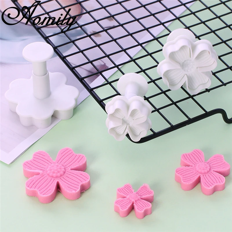 Форма для печенья Amoliy в форме клевера бисквит Фондант сделай сам резак кухонные