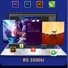AMD ноутбука MaX 36GB + 2 ТБ SSD металлический компьютерный 2,4G5,0G Wi-Fi Bluetooth Ryzen R5 3500U windows10 металлический портативный игровой ноутбук