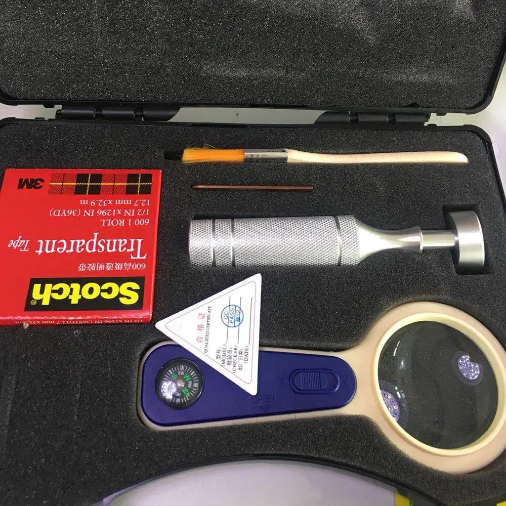 

3-in-1 Rotating Cross Hatch Adhesion Tester Cross-Cut Tester Kit