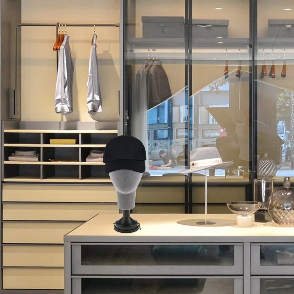 Практичная стекающая пенопластовая форма для головы парики очки шляпа шарф