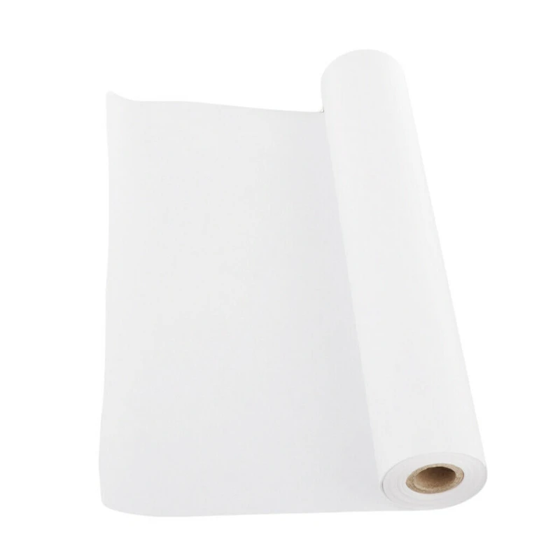 

Roll of 10M White Drawing Paper Roll Roll Paper Recyclable Art Supplies High Quality Recyclable Paper
