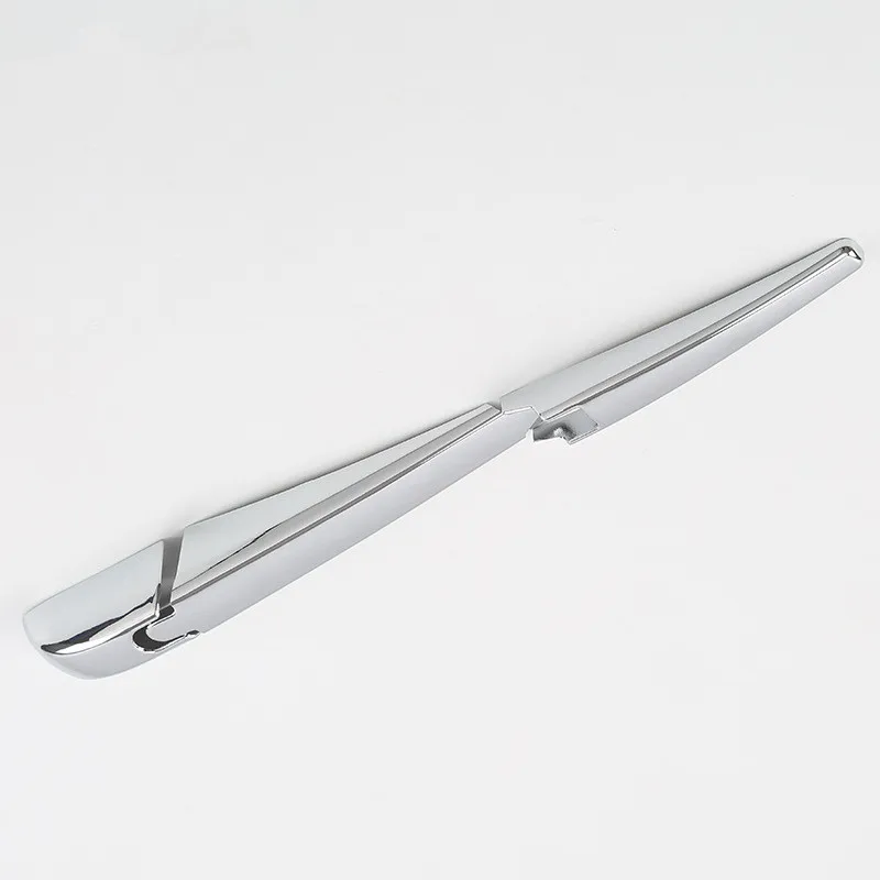 

For Toyota RAV4 2014 2015 2016 2017 2018 ABS Chrome Rear Window Windshield Wiper Arm Blade Cover Trim Overlay Garnish Molding