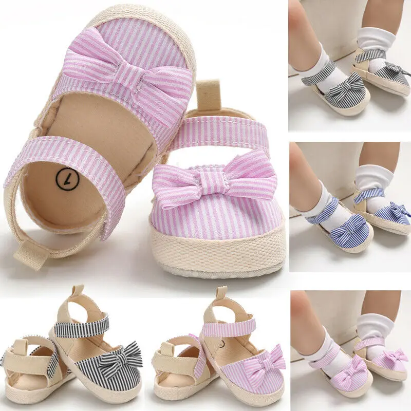 Модные детские сандалии с мягкой подошвой для маленьких девочек летняя обувь