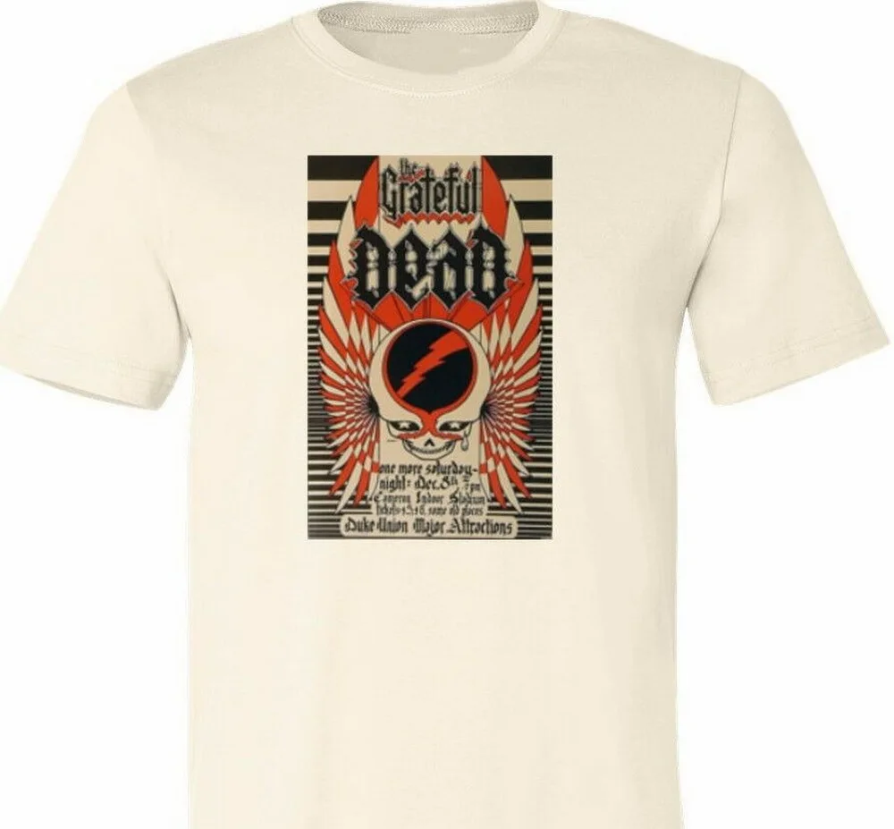 Винтажные 60S Grateful Dead концертный плакат Графический Футболка S M L Xl 2Xl 3Xl T 159