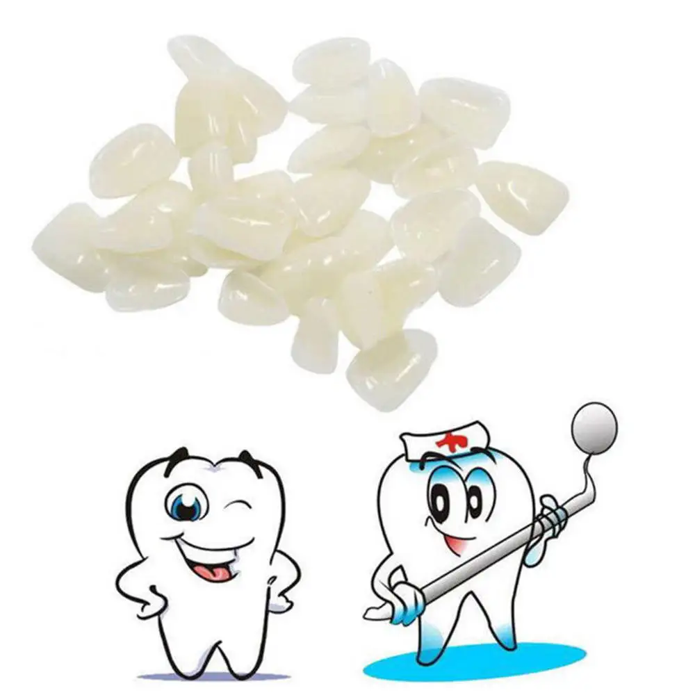 Временные стоматологические пластыри 50 шт. виниры ультратонкие отбеливающие