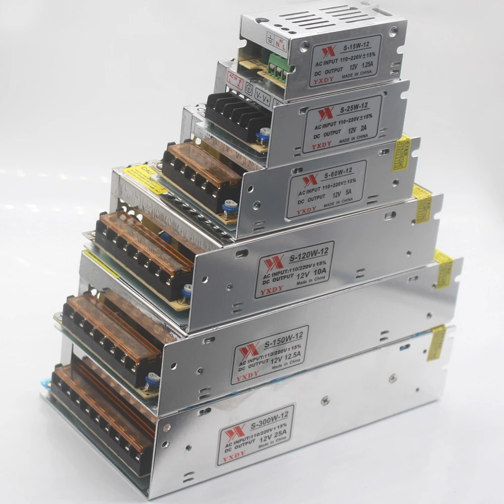 AC85 265V 110V 220 V 12 1A 2A 3A 5A 10A 15A 20A 30A 40A 50A CCTV/Светодиодные ленты Питание