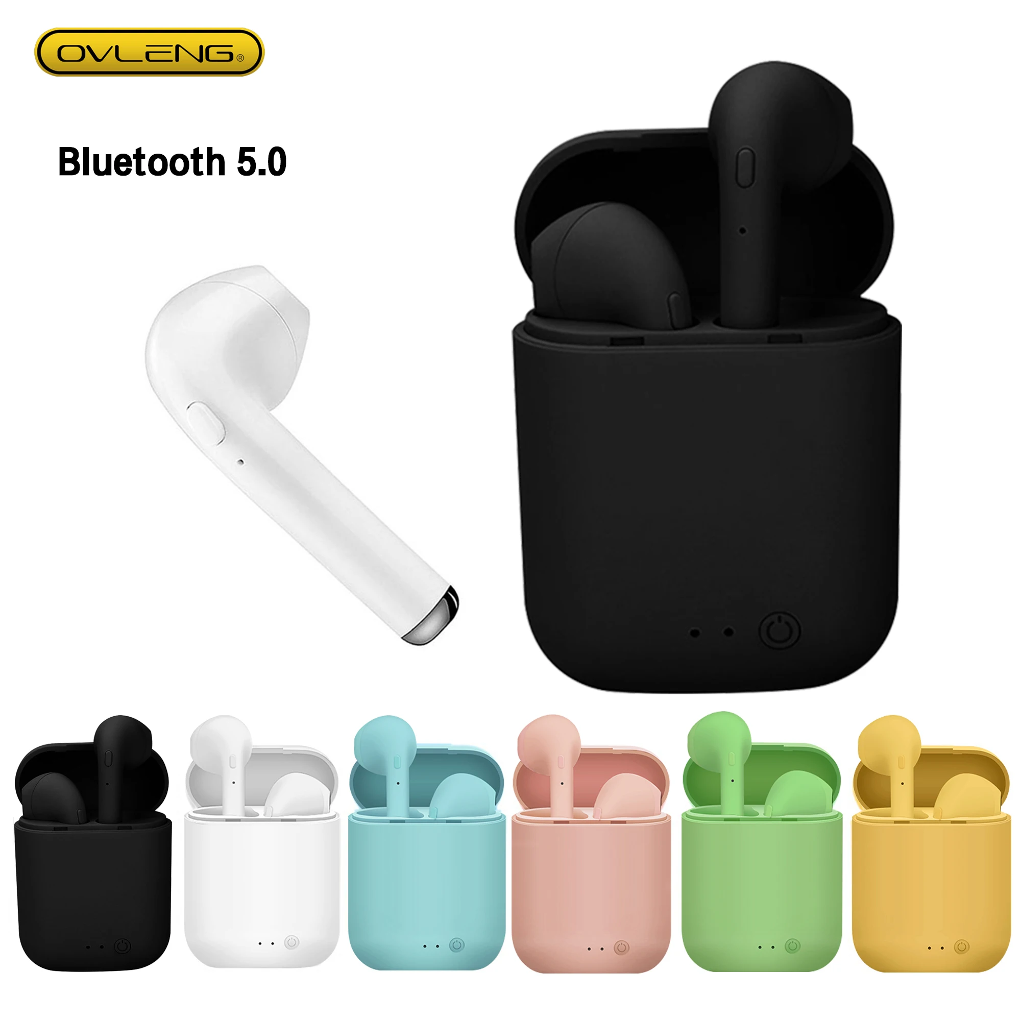 Новый мини 2 Наушники вкладыши TWS беспроводные наушники Bluetooth 5 0 гарнитура матовый