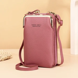 Fashion Women Mini Crossbody Bag & Handbag Clips Phone Pocket Female Clutch Wallet Ladies Small Purs in USA (United States)