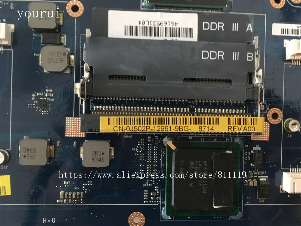 yourui cn 0j502p 0j502p j502p kat00 la 5151p материнская плата д