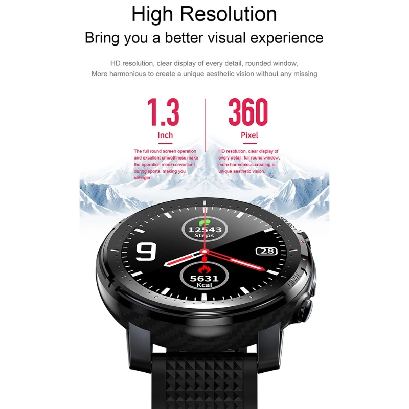 

Smart Watch Men IP68 Waterproof Smart Watch Smart Remote Control ECG PPG Blood Pressure Heart Rate sport fitness L16