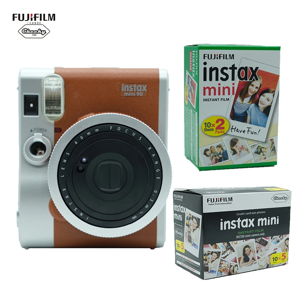 Fujifilm Instax Mini Film 90 камера мгновенная пленка фотокамера новогодний Рождественский