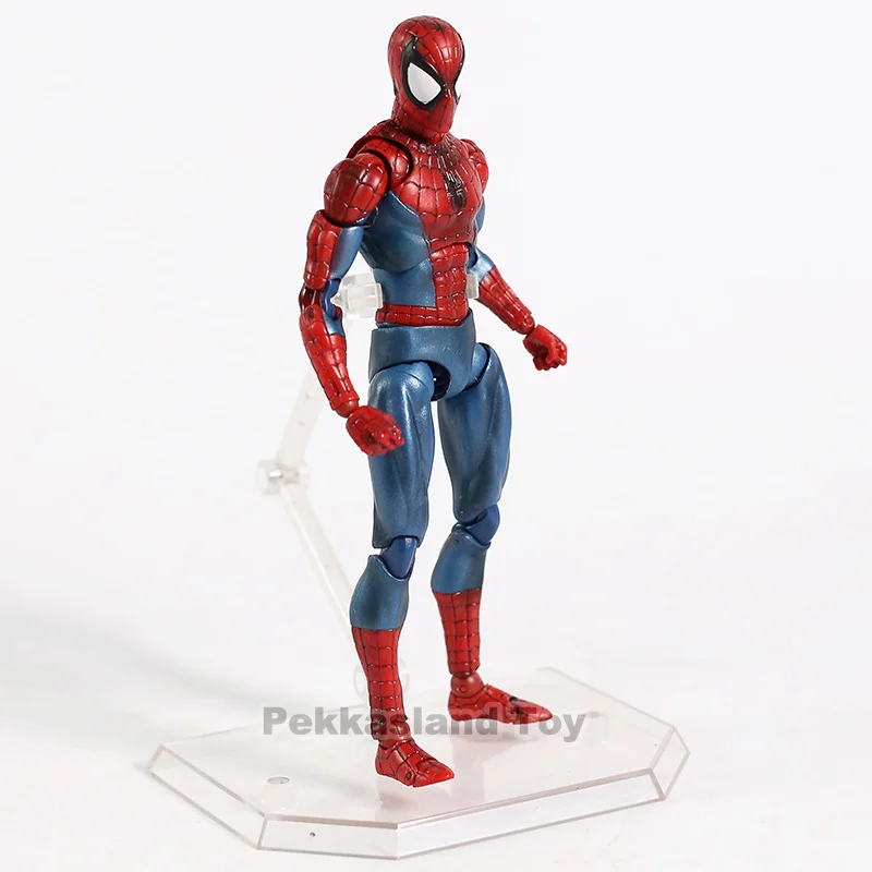The Amazing Spider Man Spiderman MAFEX No.075 ПВХ фигурка Коллекционная модель игрушки|Игровые