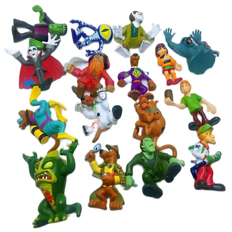 10 шт./лот ПВХ игрушки для детей подарочные маленькие куклы разные модели