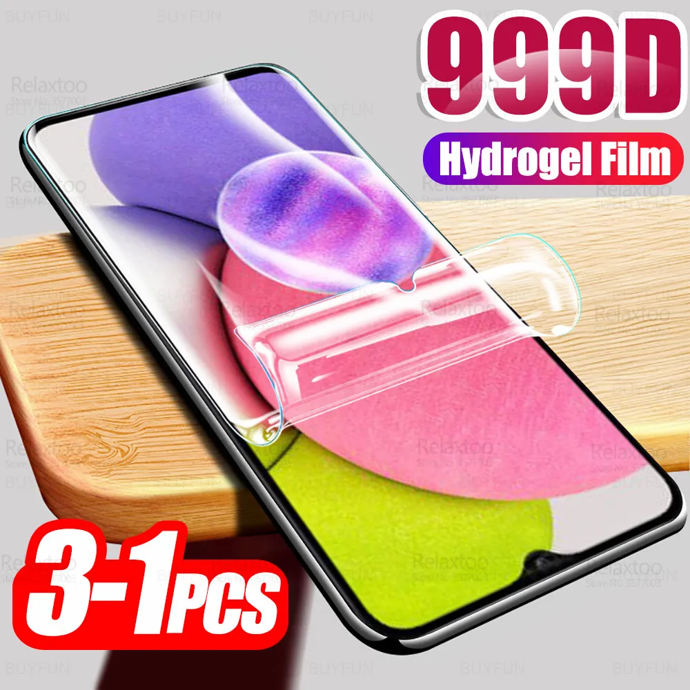 

Гидрогелевая мягкая пленка 3-1 шт. для Samsung Galaxy A03s A03 Core Sumsung A 03 s 03 s A03Core, защитная пленка для экрана, не закаленное стекло