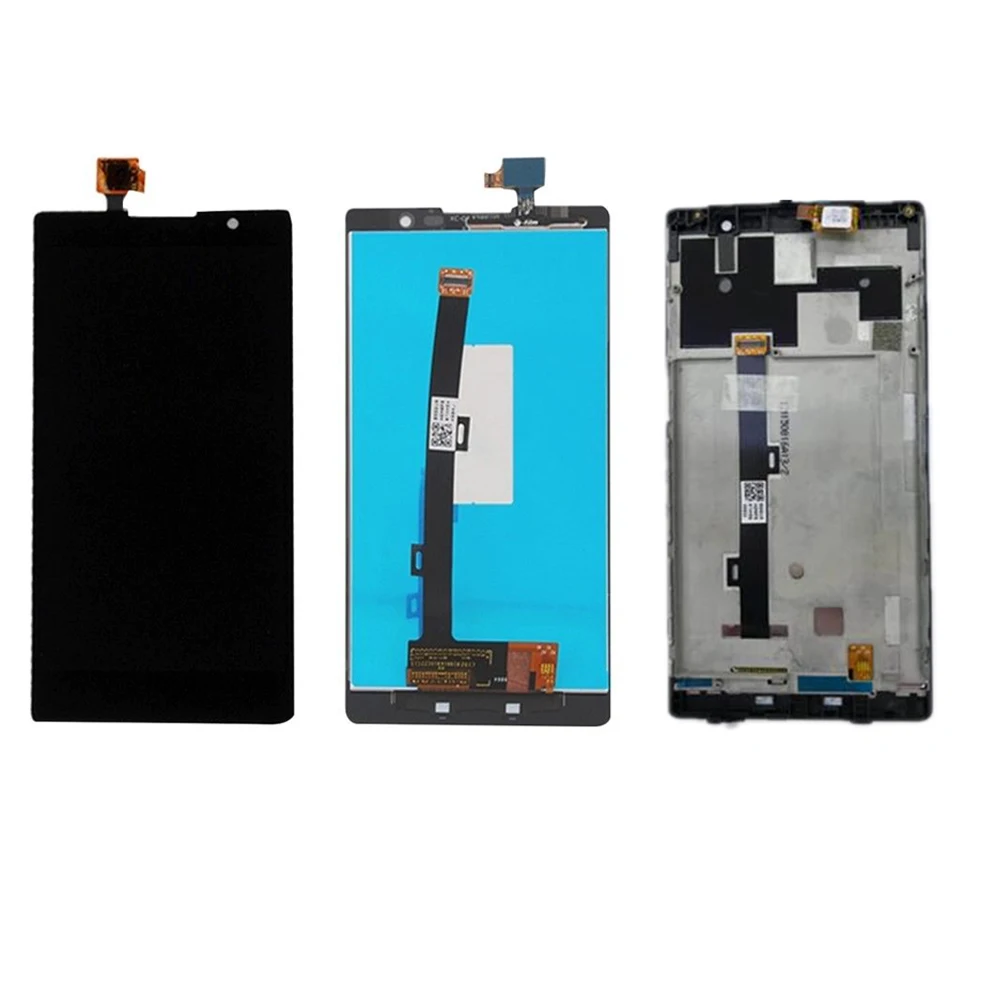 5 &quotдля lenovo K80 K80M P90 ЖК-дисплей с сенсорным экраном дигитайзер в сборе рамкой для