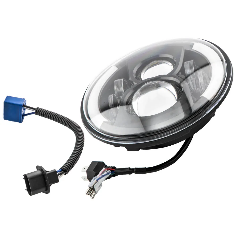 

7" inch LED Headlight With Turn Signal For Harley Davidson Touring Street Glide