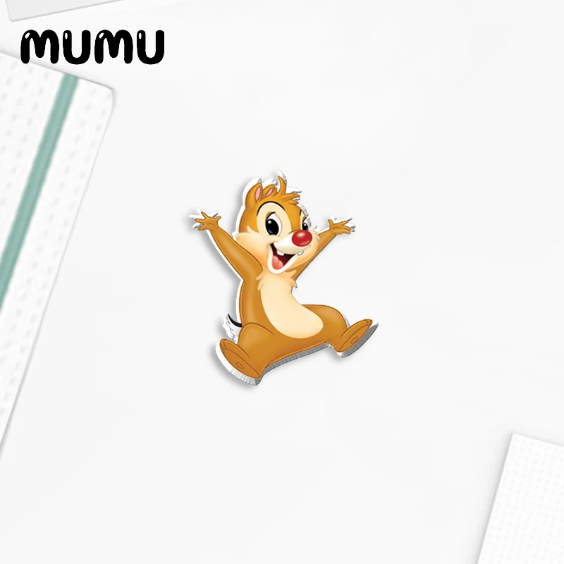 Новинка 2021 заколка для лацкана с кристаллом и Дейлом Милые Акриловые Броши