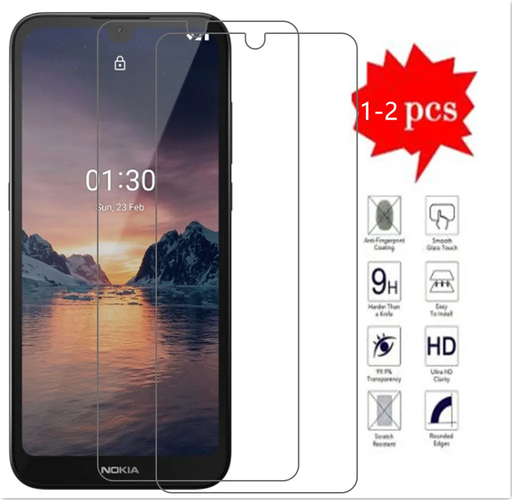 

Мобильный телефон пленка для Nokia 1,3 Vidrio, защитное стекло, закаленное стекло против царапин для Cristal Nokia 1.3, Защитная пленка для экрана