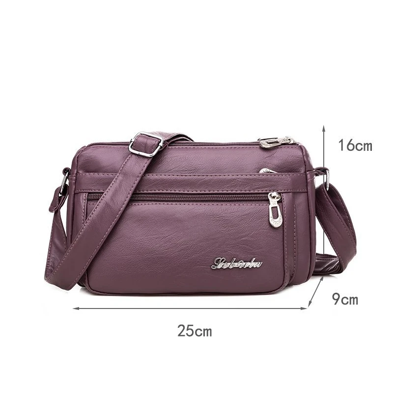 Винтажные сумки из мягкой кожи женские через плечо натуральной на молнии с