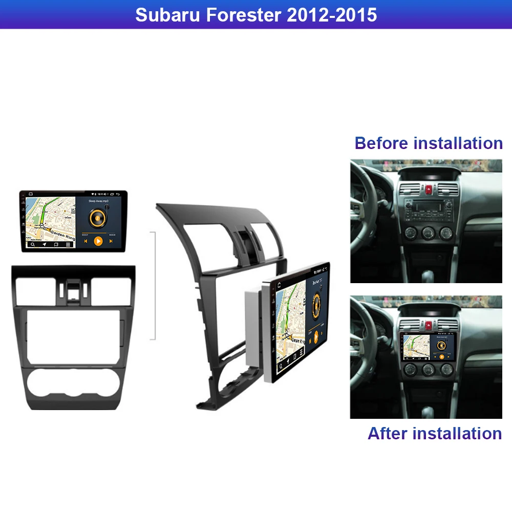 Автомобильный мультимедийный плеер Roader Android 10 0 автомобильный DVD для Subaru Forester SJ 2012