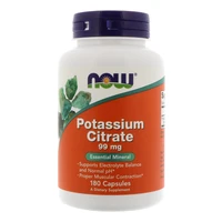 free shipping potassium citrate 99 mg supports electrolyte balance and normal ph 180 capsules