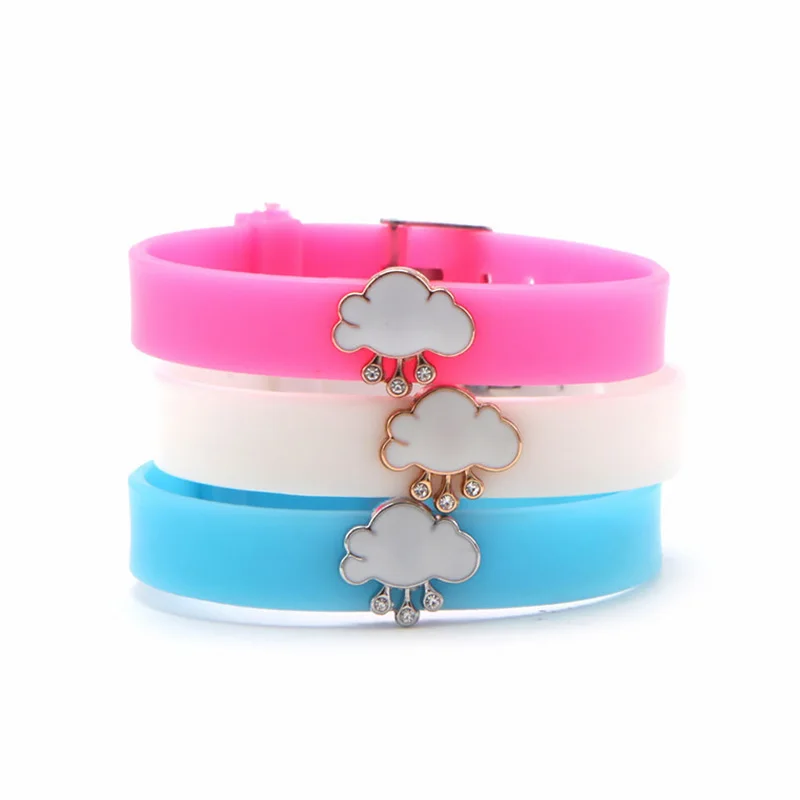 5 шт. спортивный силиконовый резиновый браслет на запястье ювелирные изделия